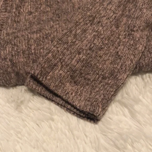 Long Sleeve Brushed Pink Cozy Open Cardigan Size Small - Picture 3 of 7